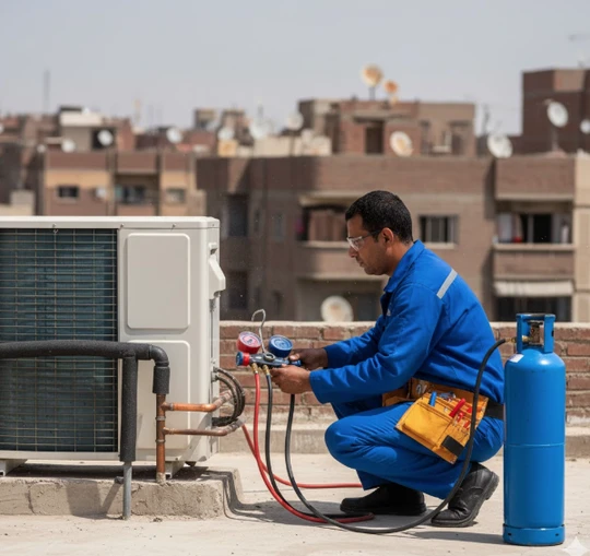شحن فريون تكييف