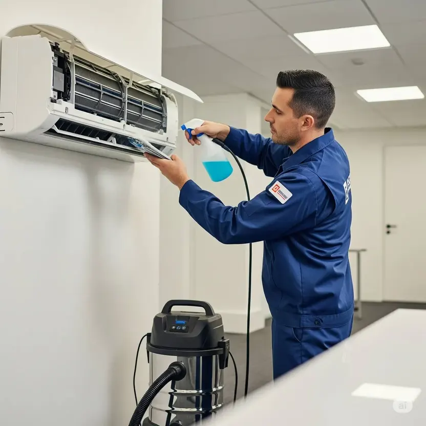 تنظيف التكييف من الداخل والخارج