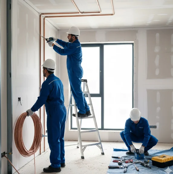 تاسيس مواسير التكييف