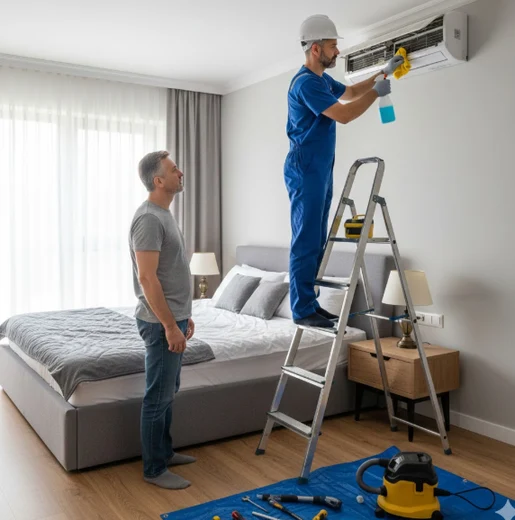 اصلاح تكييفات منزلية
