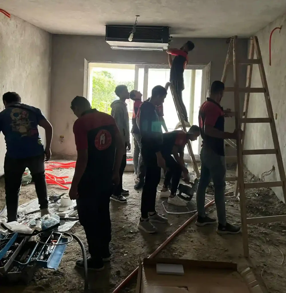 تركيب التكييف